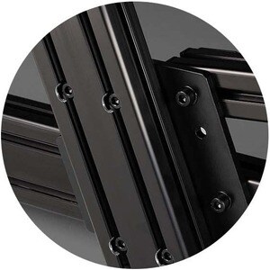 Next Level Racing TElite Lite Front & Side Mount Edition - For Gaming - Aluminum, Carbon Steel