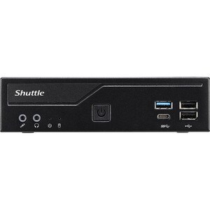 Shuttle XPC slim DH610S Barebone-System - Slim PC - Sockel LGA-1700 - 1 x Prozessor-Support - Intel H610 Chip - 64 GB DDR4