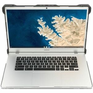 MAXCases Extreme Shell-L Rugged New Case for Samsung Chromebook, Notebook - Textured Grip - Black - Impact Resistant, Scra