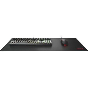 Mouse Pad CHERRY - Extra extra large (XXL) - 5 mm x 800 mm x 350 mm Dimensioni - Nero - Gomma - Anti-scivolo, Impermeabile