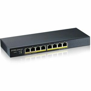 ZYXEL GS1900 GS1900-8HP 8 Ports Manageable Ethernet Switch - Gigabit Ethernet - 100/1000Base-T - 2 Layer Supported - 84.80