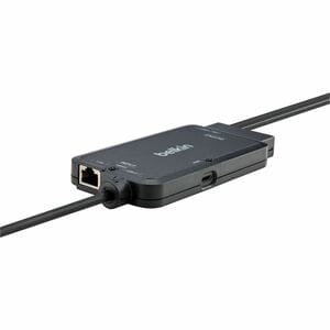 Belkin TAA KVM Dock USB-C to (1) DP/USB-B Cables w/ RJ45 and Power - 6 ft, 3 ft KVM Cable for USB Device, Notebook, Monito