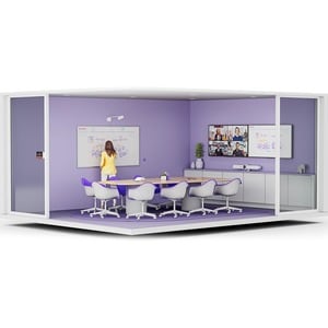 Logitech Room Scheduling Touch Screen - Graphite - Glass