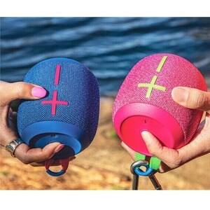Ultimate Ears WONDERBOOM 3 Tragbar Bluetooth Lautsprechersystem - Blau - Aufladbarer Akku - USB