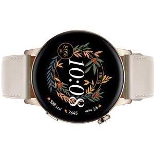Huawei WATCH GT 3 Smartwatch - 42,30 mm Case Height - 10,20 mm Case Thickness - 42,30 mm Case Width - Schwarz, Stahl Case 