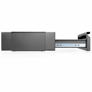 Digitus Schublade - 5 kg Belastbarkeit - 513 mm Breite x 480 mm Tiefe x 108 mm Höhe - Stahl - Mattschwarz - 1 - Stabil