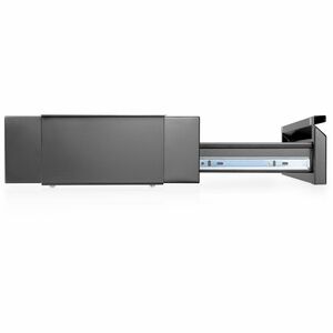 Digitus Schublade - 5 kg Belastbarkeit - 513 mm Breite x 480 mm Tiefe x 108 mm Höhe - Stahl - Mattschwarz - 1 - Stabil