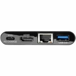 Station d'accueil Tripp Lite series U444-06N-HGUB-C USB Type C pour Ordinateur de bureau, Tablette PC, Notebook, Smartphon
