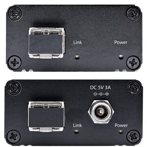 2-Port USB 3.0 Extender Über OM3 MM Glasfaser, LC/LC, 5Gbit/s USB-A Hub, USB Verlängerungs Kabel 350m Distanz, USB Over Fi