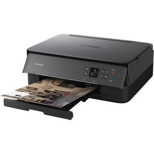 Canon PIXMA TS5370A Wireless Inkjet Multifunction Printer - Colour - Black - Copier/Printer/Scanner - 4800 x 1200 dpi Prin