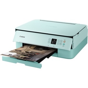 Canon PIXMA TS5370A Wireless Inkjet Multifunction Printer - Colour - Green - Copier/Printer/Scanner - 4800 x 1200 dpi Prin
