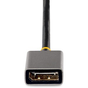 StarTech.com 128-HDMI-DISPLAYPORT. Kabellänge: 0,3 m, Anschluss 1: HDMI Typ A (Standard), Anschluss 2: DisplayPort. Gewich