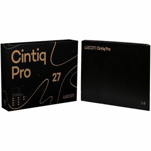Wacom Cintiq Pro DTH271 Grafiktablett - 68,6 cm (27 Zoll) LCD - 5080 lpi 4K - Touchscreen - Multi-Touch-Bildschirm - Kabel