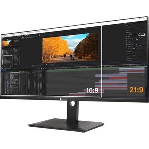AG Neovo Ultrawide DW3401 34 Zoll Class UW-QHD LCD-Monitor - 21:9 Format - Schwarz - 86,4 cm (34 Zoll) Viewable - IPS-Tech