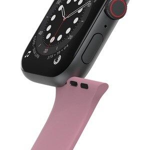 OtterBox Adjustable Watch Strap - Buckle Attachment - Pink - Silicon, Stainless Steel