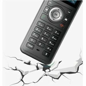 Yealink W59R Handset - Schwarz - Schnurlos - DECT, Bluetooth - 4,6 cm (1,8 Zoll) Screen Size - 1 Tag(e) Battery Talk Time