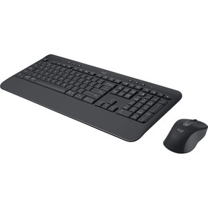 Logitech Signature MK650 Combo for Business Wireless Mouse and Keyboard Combo - USB Plunger Wireless Bluetooth/RF Keyboard