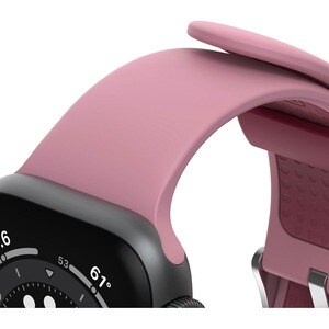 OtterBox Adjustable Watch Strap - Buckle Attachment - Pink - Silicon, Stainless Steel