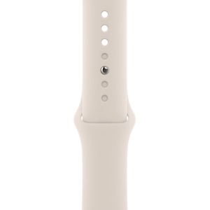 Apple Watch Series 8 GPS 41mm Starlight Aluminium Case with Starlight Sport Band - Regular
