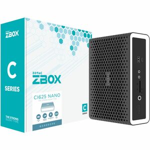 Zotac ZBOX nano C CI625 Desktop Computer - Intel Core i3 11th Gen i3-1115G4 - 16 GB - 250 GB SSD - Mini PC - Intel Chip - 