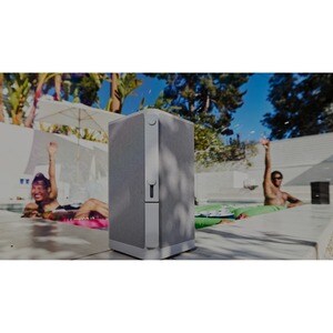 Ultimate Ears HYPERBOOM Portátil Bluetooth Sistema de colunas - Branco - 45 Hz para 20 kHz - LAN sem fios - Bateria recarr