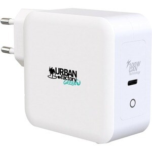 Adaptateur secteur Urban Factory CYCLEE - 100 W - Adaptateur universel - Pour Ordinateur, Tablette PC, Smartphone, Ordinat