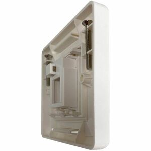Eaton Tripp Lite Series 1-Port UK-Style Wall Plate, Unloaded Shuttered Module, White, TAA - 1 x Total Number of Socket(s) 