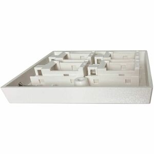 Eaton Tripp Lite Series 4-Port UK-Style Keystone Wall Plate, Unloaded Shuttered Module, White, TAA - 4 x Total Number of S