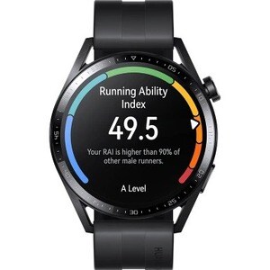 Huawei WATCH GT 3 Smartwatch - 45,90 mm Case Height - 11 mm Case Thickness - 45,90 mm Case Width - Schwarz Case Color - Sc
