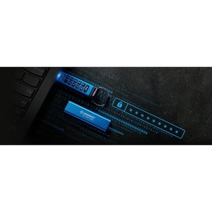 IronKey Keypad 200 IKKP200 128 GB USB 3.2 (Gen 1) Type A Flash Drive - XTS-AES - 145 MB/s Read Speed - 115 MB/s Write Speed
