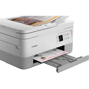 Canon PIXMA TS7451a Sem fios Impressora multi-funcional de jato de tinta - Cor - Branco - Copiadora/Impressora/Scanner - 4