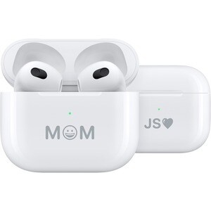 Apple AirPods (3rd Generation) Wireless Earbud Stereo Earset - White - Binaural - In-ear - Bluetooth - Noise Canceling