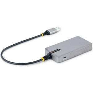 StarTech.com 4-Port USB Hub, USB 3.0 5Gbps, Bus Powered, USB-A to 4xA w/ Optional Auxiliary Power, Portable Laptop USB Hub