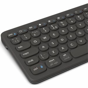 ZAGG Pro Keyboard - Wireless Connectivity - 108 Key(s) - PC, Mac - Black