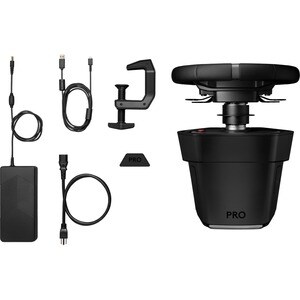 Volant de Jeu Logitech - Câble - USB - Xbox Series S, Xbox Series X, Xbox One, PC, PlayStation 4, PlayStation 5 - Noir
