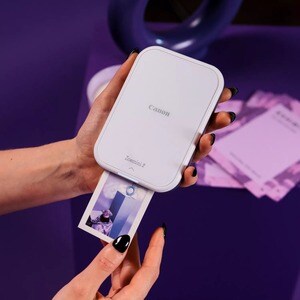 Canon Zoemini 2 Zero Ink Printer - Colour - Photo Print - Portable - White - Colour - 50 Second Color - 314 x 500 dpi - An