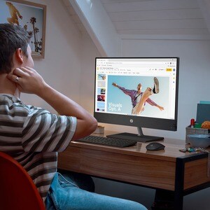 HP Pavilion 24-ca0000a 24-ca1005a All-in-One Computer - Intel Core i5 12th Gen i5-12400T - 8 GB - 512 GB SSD - 23.8" Full 