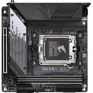 Aorus B650I ULTRA Gaming Desktop Motherboard - AMD B650 Chipset - Socket AM5 - Mini ITX - Ryzen 7 Processor Supported - 64