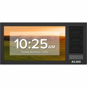 Algo 8410 IP Display Speaker - Wall Mountable, Ceiling Mountable for School, Waiting Area, Room, Hospital, Office, Transpo