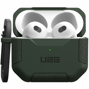 Urban Armor Gear Scout Rugged Charging Case Apple AirPods (Gen 3) - Olive Drab - Drop Resistant, Shock Resistant, Scratch 