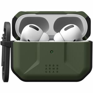 Urban Armor Gear Civilian Rugged Carrying Case Apple AirPods Pro (2nd Generation) - Olive Drab - Damage Resistant, Drop Re