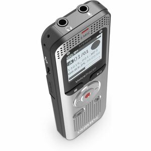 Philips VoiceTracer DVT2050 Audio Recorder - [Built-in ]Microphone, Speaker, FM Radio - 8 GB Flash Memory - SD, microSD Su