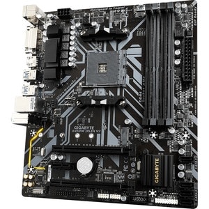 Gigabyte Ultra Durable B450M DS3H V2 Gaming Desktop Motherboard - AMD B450 Chipset - Socket AM4 - Micro ATX - Ryzen 5 Proc
