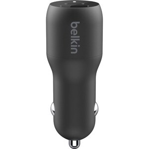 Belkin BOOST↑CHARGE Auto Adapter - 37 W - 12 V DC Input - Black