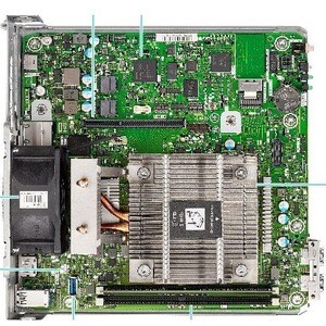 HPE ProLiant MicroServer Gen10 Plus v2 G6405 2-core 16GB-U VROC 4LFF-NHP 180W External PS Server