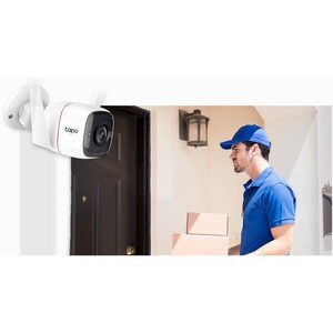 Telecamera di rete Tapo TC65 3 Megapixel Outdoor - Colore - Proiettile - 29,87 m Infrarossi Visione notte - H.264 - 2304 x