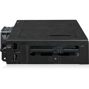 Icy Dock ToughArmor MB105VP-B Drive Enclosure for 5.25" PCI Express NVMe 4.0, U.2, U.3 - SFF-8654 SlimSAS Host Interface I