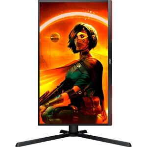 AOC 25G3ZM 25" Class Full HD Gaming LCD Monitor - 16:9 - Black, Red - 62.2 cm (24.5") Viewable - Vertical Alignment (VA) -