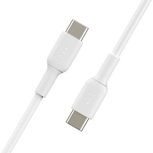 Belkin USB-C to USB-C Cable (2m / 6.6ft, White) - 2.01 m USB-C Data Transfer Cable for iPad mini, iPad Air, iPad Pro, iPho