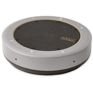 StarTech.com USB-C Speakerphone Docking Station, Mini Portable Conference Speaker/Audio Dock, VGA/4K HDMI, USB Hub, Teams/